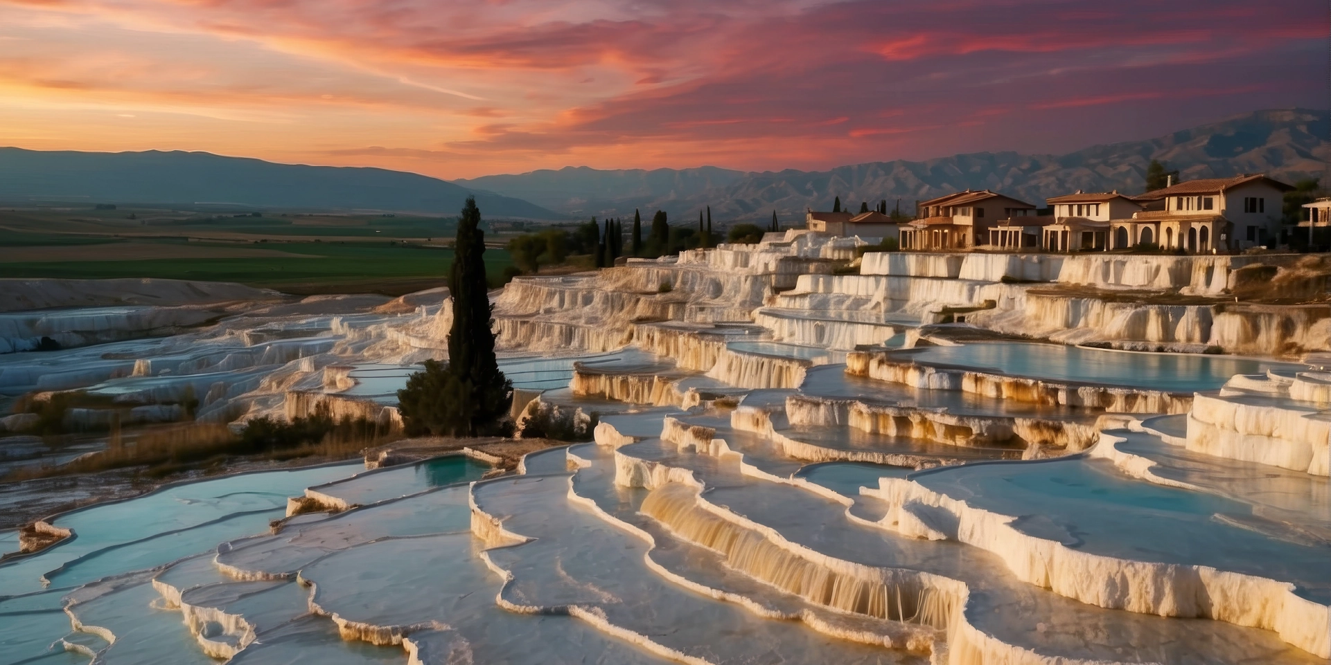 Pamukkale o castillo de algodon en Turquía viajando con On Vacation