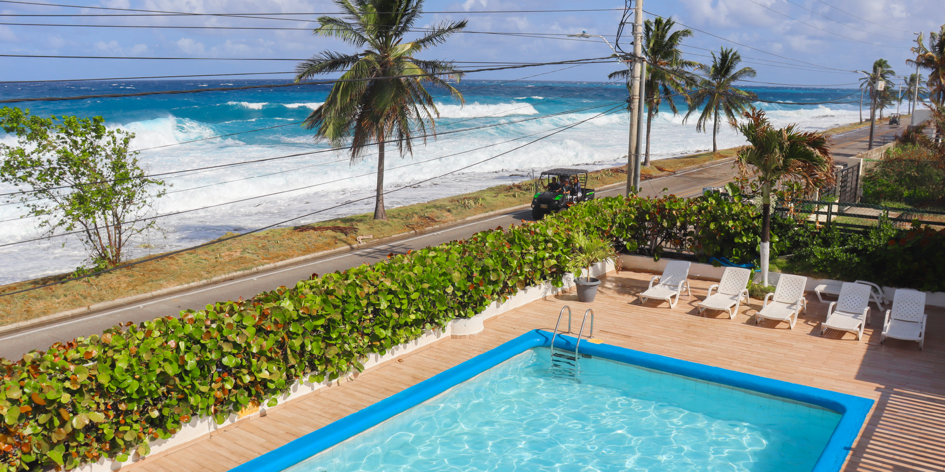 On Vacation Colombia destino nacional San Andrés - Hotel blue reef - piscina mar