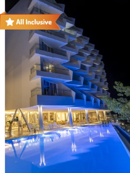 Hotel Grand Sirenis                San Andrés                                        Ver más                                        Todo incluido con sabor y cultura isleña.                                        Grand Sirenis