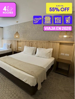 Hotel Cove 2 - San Andrés- Mega Ofertón- (4 Noches)                                        !Lo Quiero!                                                                                            Reserva entre el 24 al 28 de octubre de 2025. Viaja entre el 24 de octubre de 2025 al 30 de junio de 2026 .                                        Hotel Cove 2 (San Andrés)