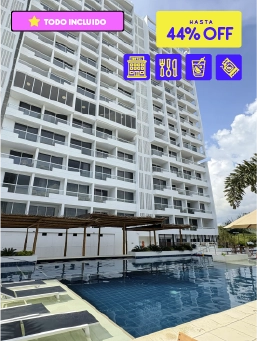 Hotel Porto Horizonte- Santa Marta - Mega Ofertón- (3 Noches)                                        !Lo Quiero!                                                                                            Reserva entre el 24 al 28 de octubre de 2025. Viaja entre el 24 de octubre de 2025 al 30 de junio de 2026 .                                        Hotel Porto Horizonte (Santa Marta)