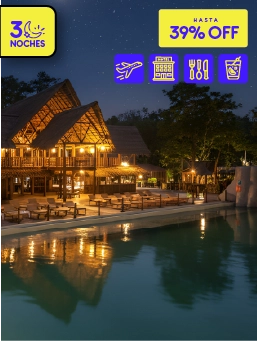 Hotel Amazon – Amazonas (Leticia) - Mega Ofertón- (3 Noches)                                        !Lo Quiero!                                                                                            Reserva entre el 24 al 28 de octubre de 2025. Viaja entre el 24 de octubre de 2025 al 30 de junio de 2026 .                                        Hotel Amazon (Leticia)