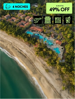 Hotel Mendihuaca– Santa Marta- Blackdays- antes $ 5.664.000 ahora por 2 personas desde $ 2.888.640
!Lo Quiero!
Válido para viajar entre Noviembre 14 de 2025 y Marzo 26 de 2026. (No aplica 20 Dic 2025 a 15 Ene 2026, ni festivos 2026)
Hotel Mendihuaca– Santa Marta