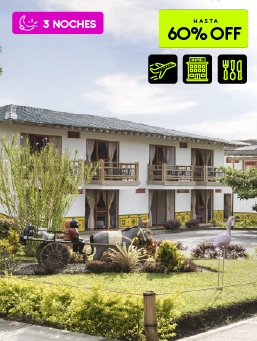 Hotel Campestre La Aldea - Eje Cafetero - Black November !Lo Quiero! Reserva ahora. Viaja entre el 6 de noviembre de 2025 al 26 de marzo de 2026. Hotel Campestre La Aldea - Eje Cafetero